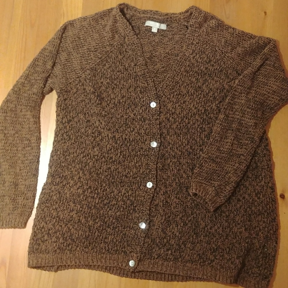 *SOLD* EUC JOAN VASS CARDIGAN SWEATER